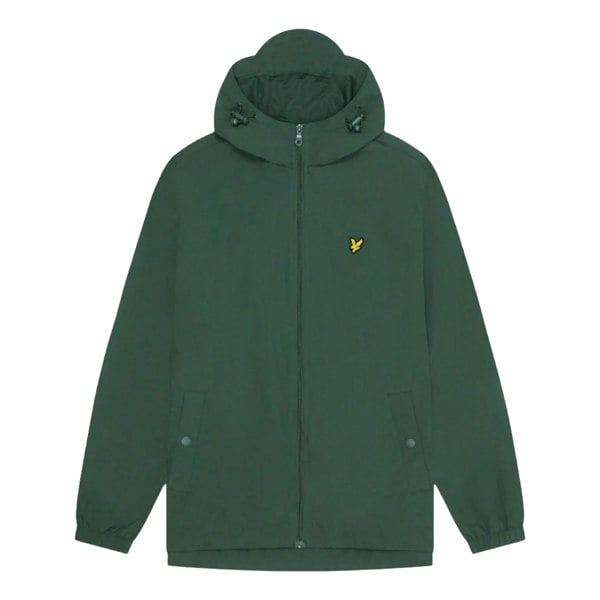 Lyle & Scott Mens Hooded Full Zip Jacket - Argyle Teal