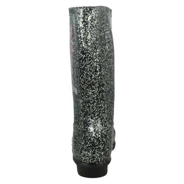 Pineapple Girls Pineapple Wellington Boots With Glitter Detailing X1275