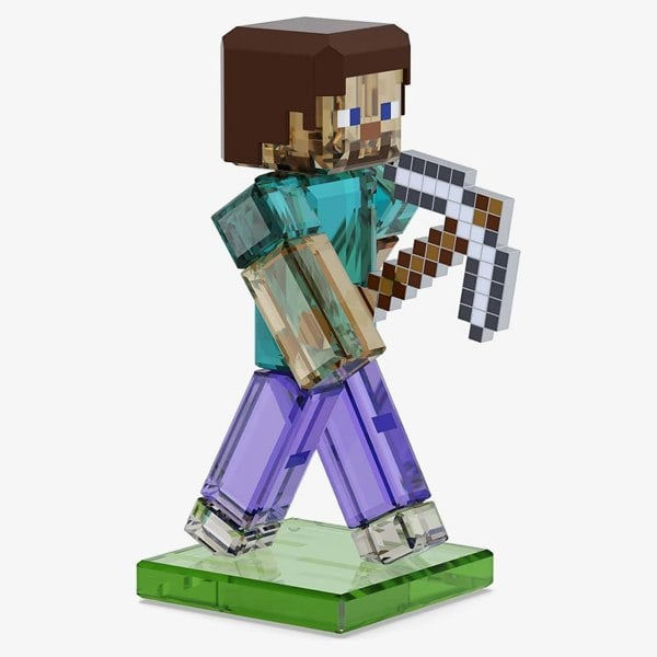 Swarovski Minecraft Steve Figurine 5701272