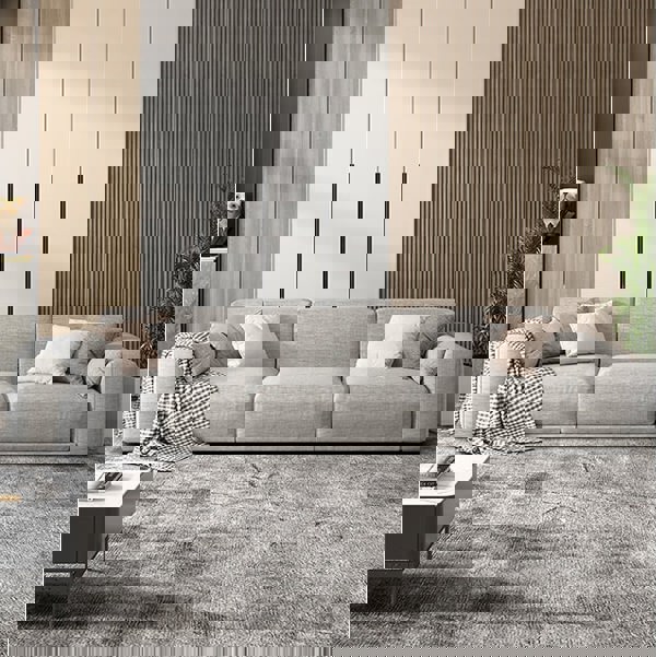 Frances Two Seater, Three Seater Sofa, Cotton Linen-Weilai Concept-Grey-Three Seater 280cm-Weilai Concept