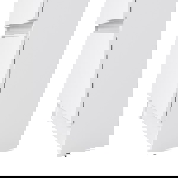 Furniture To Go Naia Bedside 3 Drawers in White High Gloss