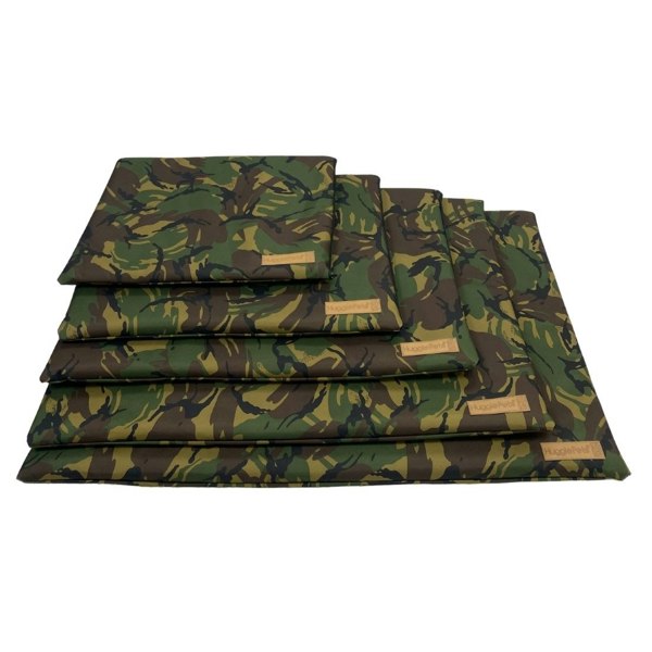 HugglePets Waterproof Dog Mat Cushion - Camo Green