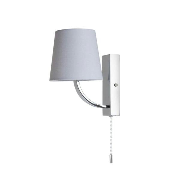Pagazzi Lighting Condella Compact Wall Fitting Polished Chrome Wall Light