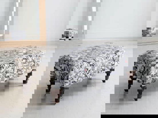 PREMIUM MONROE FOOTSTOOL POUFFE FOOTSTOOL TABLE - ISTOOLS