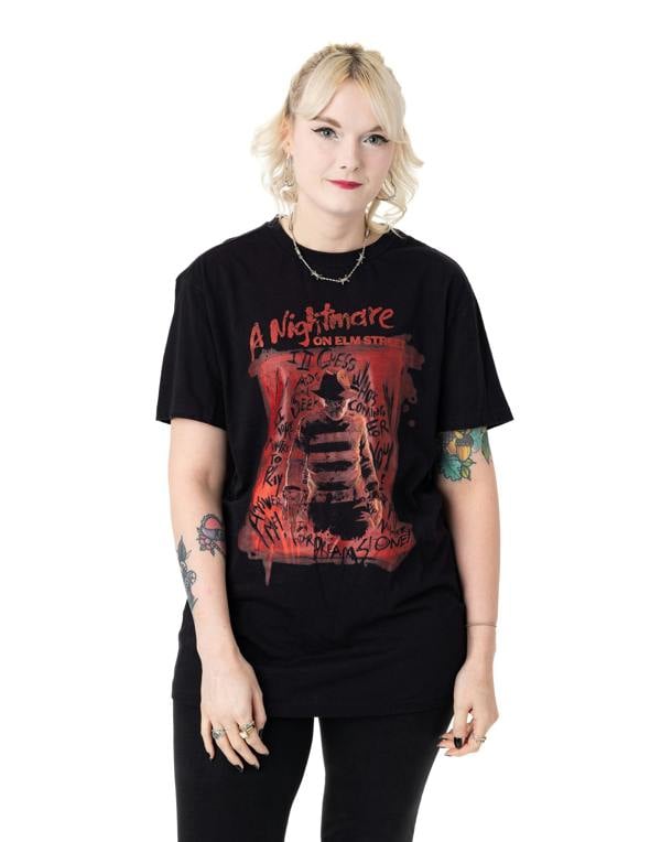 Nightmare On Elm Street Unisex Black I'm Your Dreams Short Sleeved T-Shirt