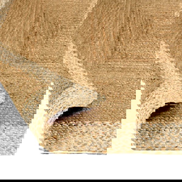 Origins Jute Border Natural White