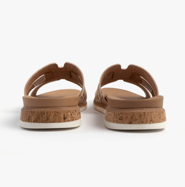 Skechers BOBS DESERT KISS LOW - PEAK LOOK Womens Sandals Rose Gold
