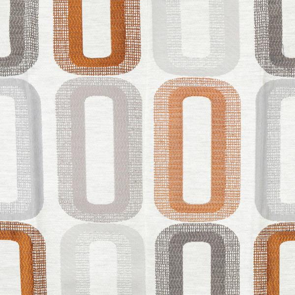Soho fabric close-up in Terracotta