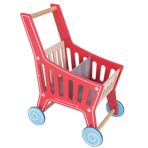 Bigjigs Toys BJ466 Shopping Trolley Toy