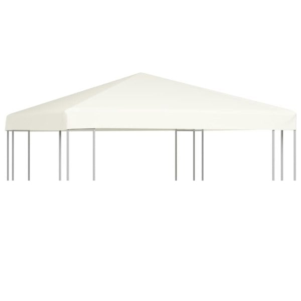 Berkfield Gazebo Top Cover 310 g/ma_ 3x3 m Cream White