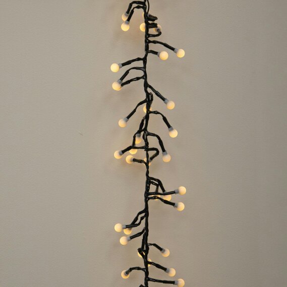 Samuel Alexander 5m 500 LED Globe Cluster Christmas String Lights in Warm White