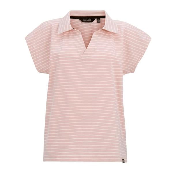 Regatta Womens/Ladies Lorana T-Shirt - Pink Haze/White - 