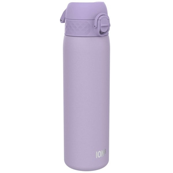 ION8 Leak Proof Slim Water Bottle, Stainless Steel, Light Purple, 600ml (20oz)
