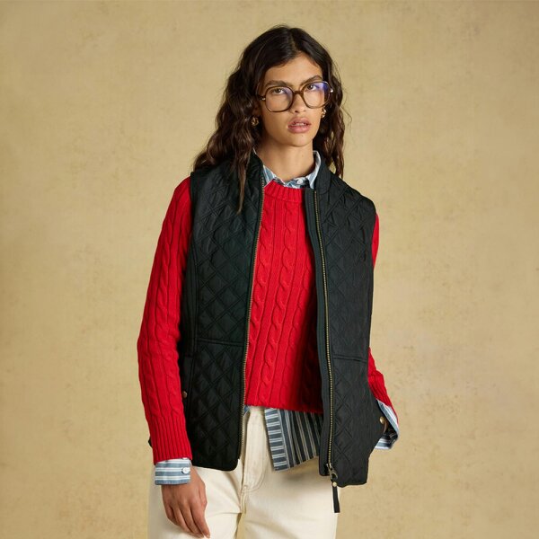 Joules MINX Gilet   in  Black