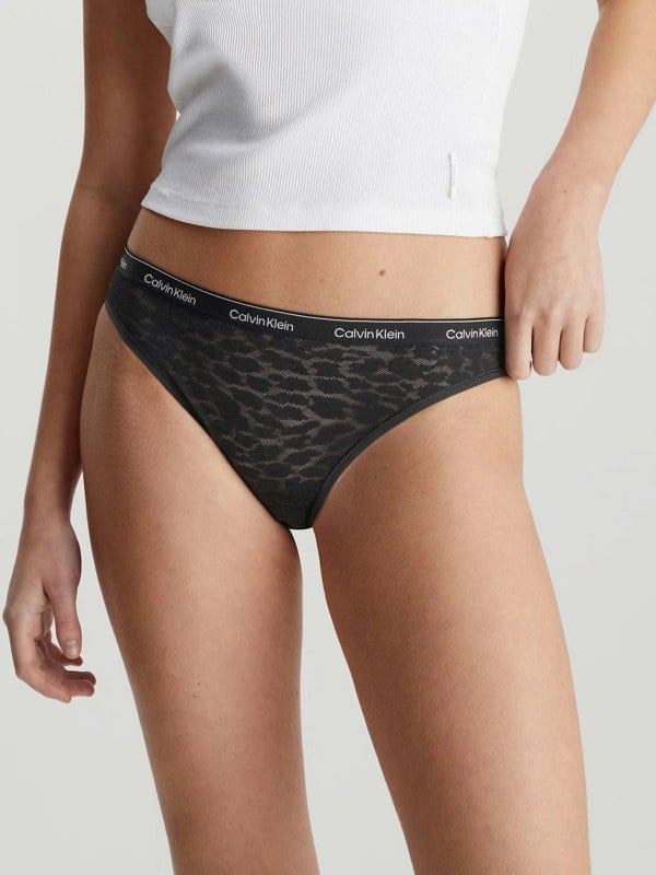 Calvin Klein LACE 3 Pack Bikini Womens Multicoloured