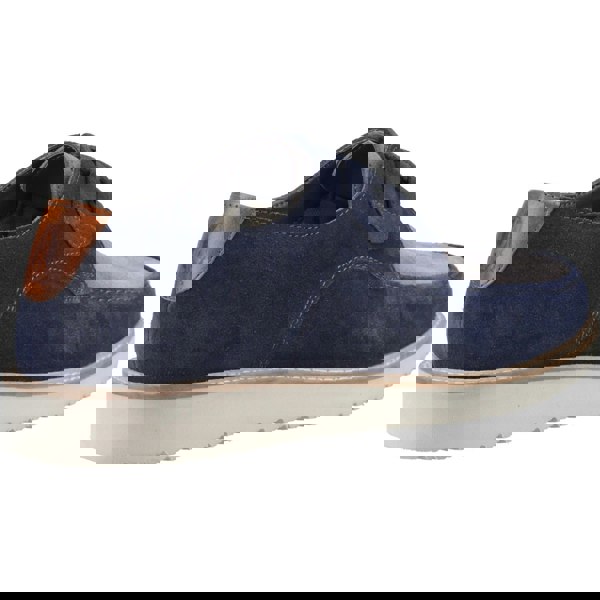 Hush Puppies Orion Suede Men's Navy/Grey Lace-Up Shoes
