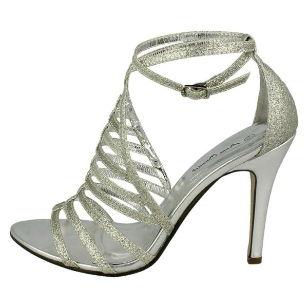 Anne Michelle Ladies Anne Michelle Glitter High Heels