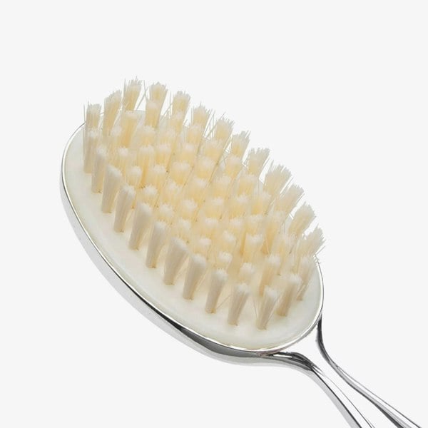 T. H. Baker Celebrations Silver Plated Teddy Brush & Comb Set Gift 6310