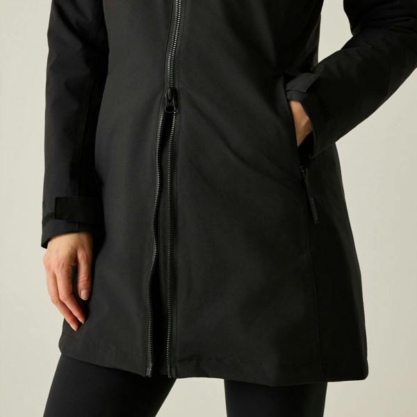 Regatta Womens/Ladies Denbury 3 in 1 Jacket - Black/Ash - 