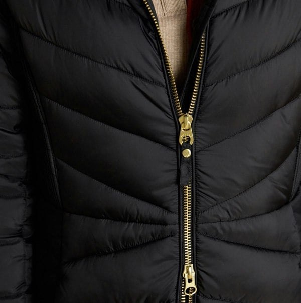 Joules PEMBURY Womens Long Coat Black