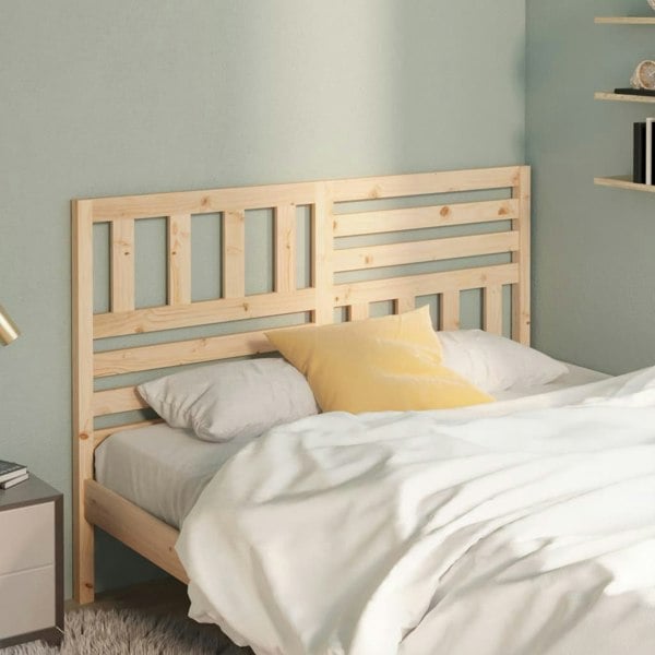 Berkfield Bed Headboard 166x4x100 cm Solid Wood Pine