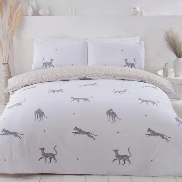 Leopard Multi Double Duvet Cover Set