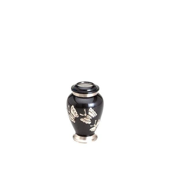 Memorials Direct Brass Butterfly Urn (Grey)