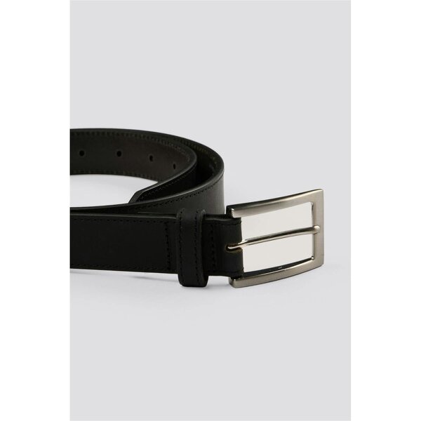 Limehaus Holt Black Leather Belt