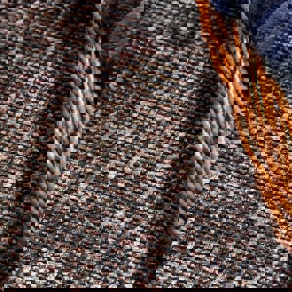 Brilliance Short Pile Brown Rug, abstract design, soft pile| THE RUGS