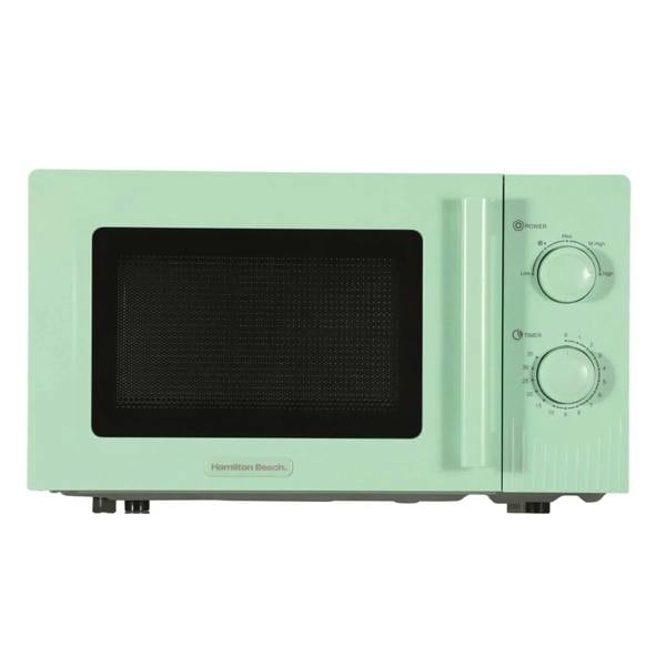 Hamilton Beach Miami Manual 800W Microwave - Mojito Mint - Hamilton Beach UK