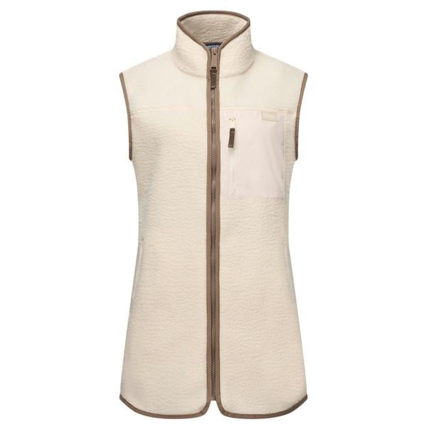 Regatta Womens/Ladies Borg Longline Body Warmer - Light Vanilla/Mocha - 