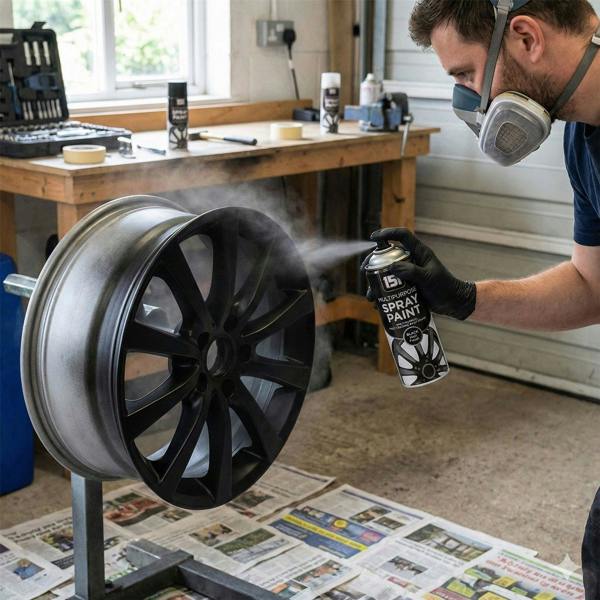 151 Black Matt Spray Paint 400ml