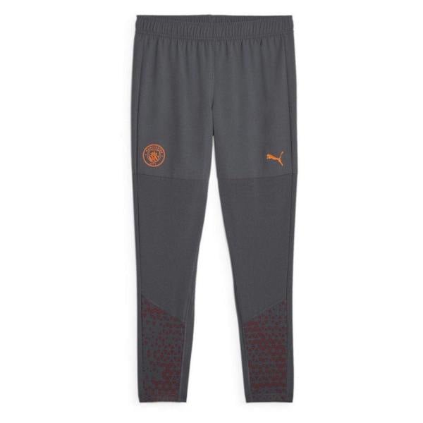 Puma Womens/Ladies Manchester City FC Tapered Jogging Bottoms - Grey - 