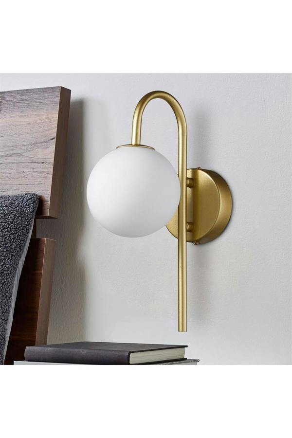 Living and Home Nordic Modern Golden Wall Light