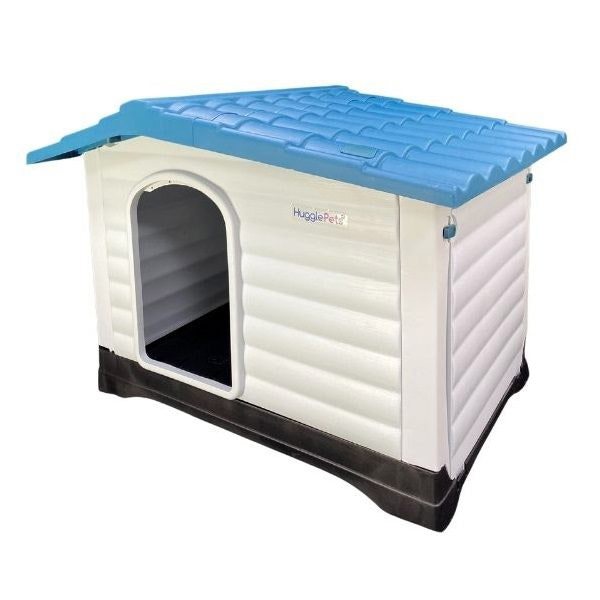 HugglePets Plastic Dog Kennel with Base (424)