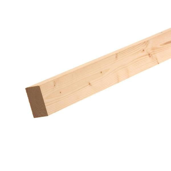 Snowdon Timber Planed Softwood Square Edge Timber (T) 34mm (W) 44mm (L) 2.4m - Pack of 8
