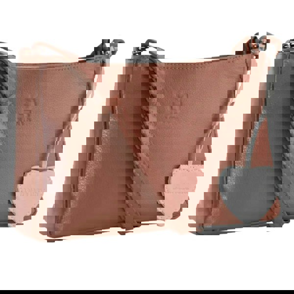 Mala Leather Anishka Heart Small Shoulder Crossbody