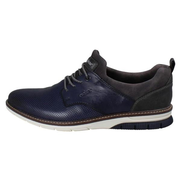 Rieker Mens Rieker Smart Casual Leather Lace Up Shoes 14450