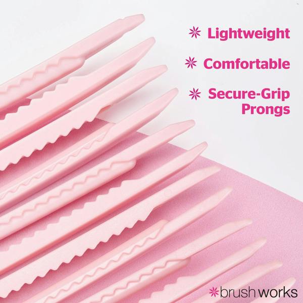 Brushworks Volumising Hair Clips - 2 Pack