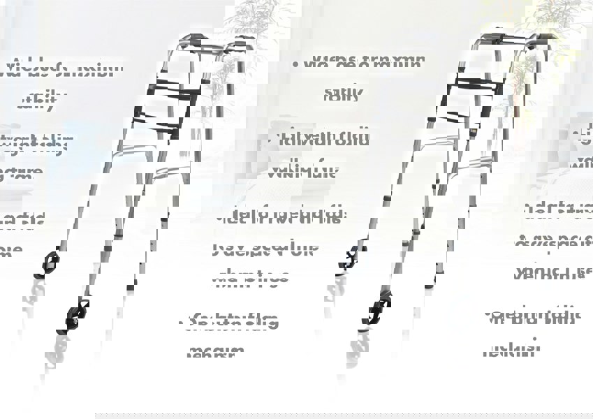 Aidapt Folding Walking Frame Wheeled