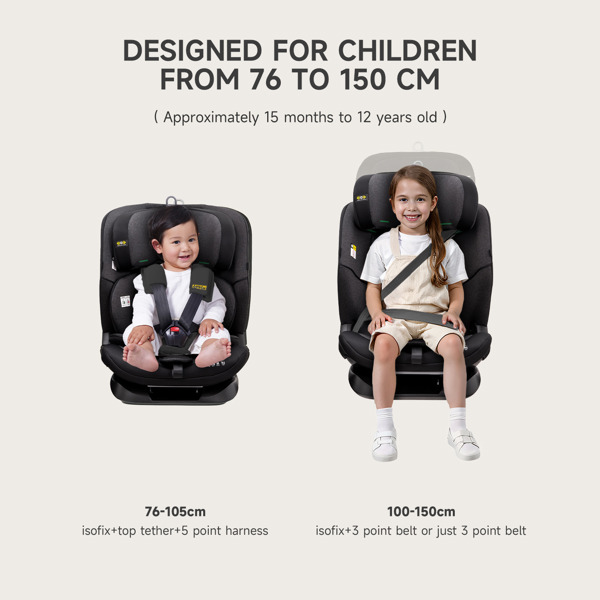 JoviKids Cici TT Car Seat - Twilight