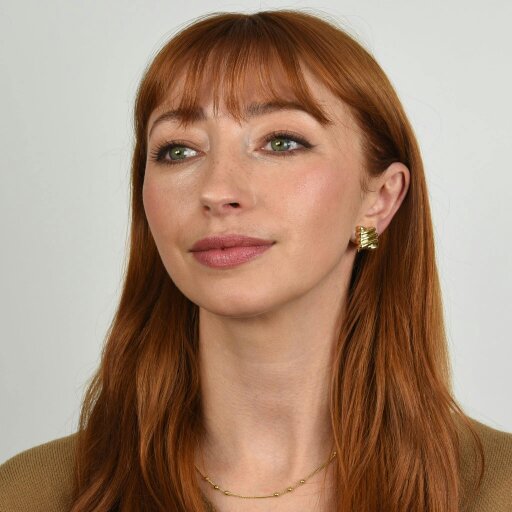 Cachet London Safara Gold Clip On Earrings
