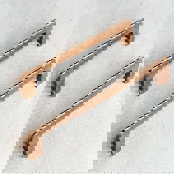 Handle & Home Antique Copper D Handles
