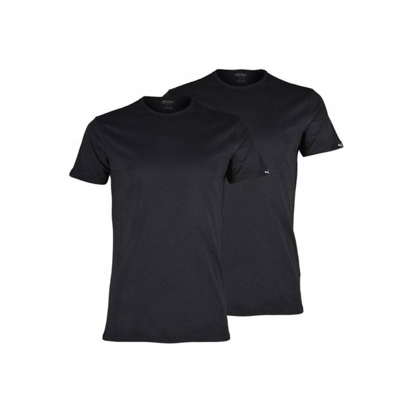 Puma 2-Pack Crew-Neck T-Shirts, Black