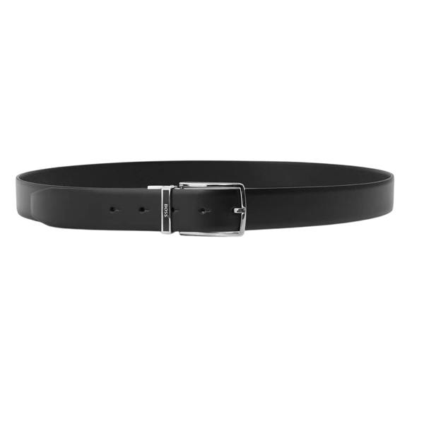 Boss Unisex Adult Leather Belt - Black - 