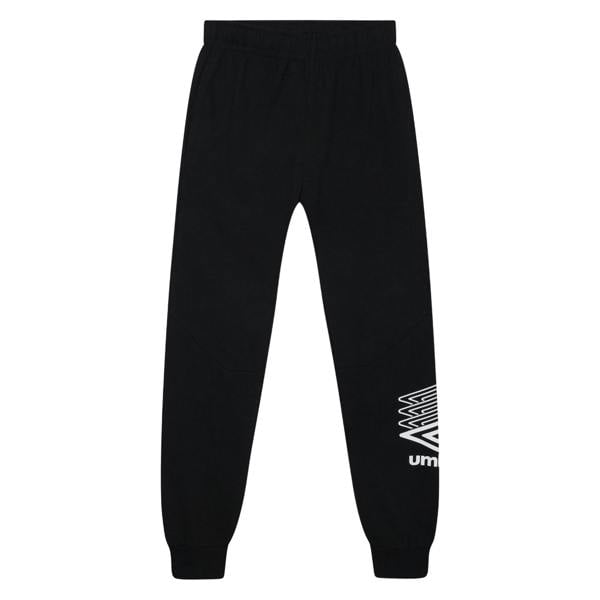 Umbro Mens Terrace Logo Jogging Bottoms - Black