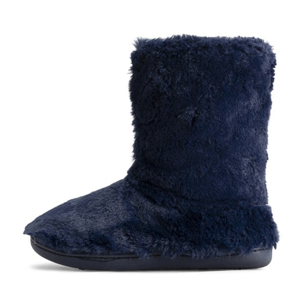 VIVA Polar Women's Memory Foam Zipper Faux Fur Cosy Boots