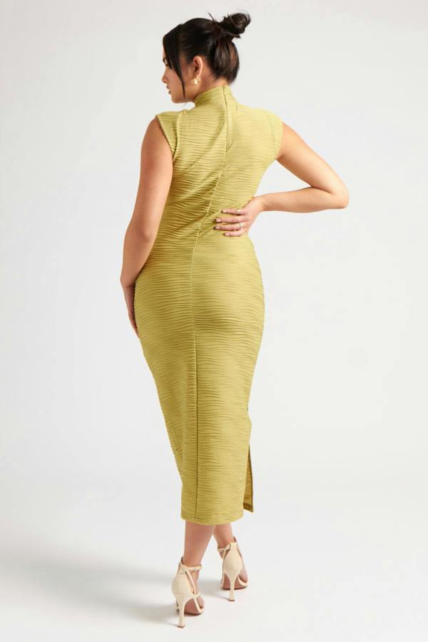 Urban Bliss Textured Midi Dress