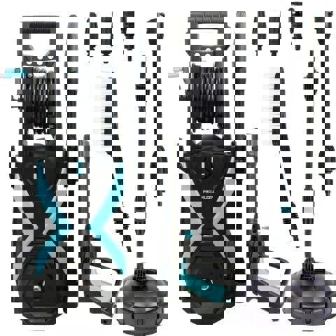 ProKleen Pro-Kleen Jet Power Pressure Washer, 165 Bar, 2.2kW With 8M Hose, Patio Cleaner And Brush
