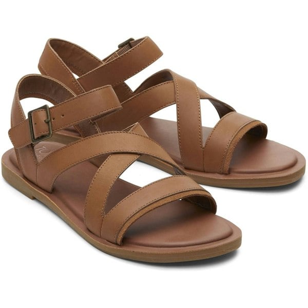 TOMS Sloane Womens Sandals - Tan